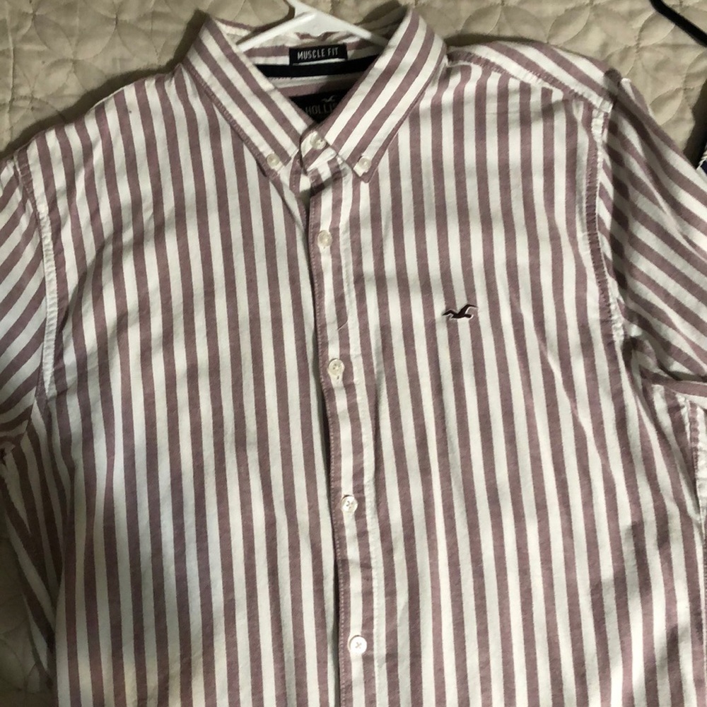 Stylish men’s long sleeve button down